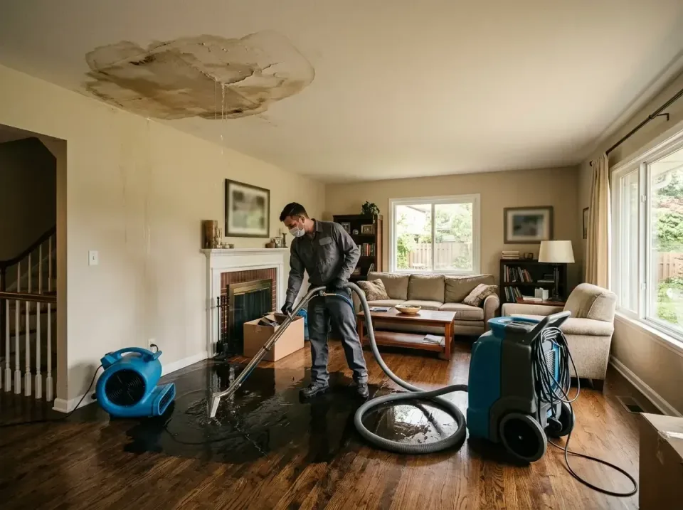 attic-pipe-burst-ceiling-drip-008 — frequently asked questions, Water Damage Restoration & Carpet Care in Yorktown, TX